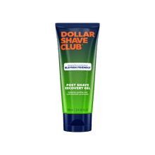 Product image of Blemish Friendly Post Shave Recovery Gel in green-gradient packaging tube.