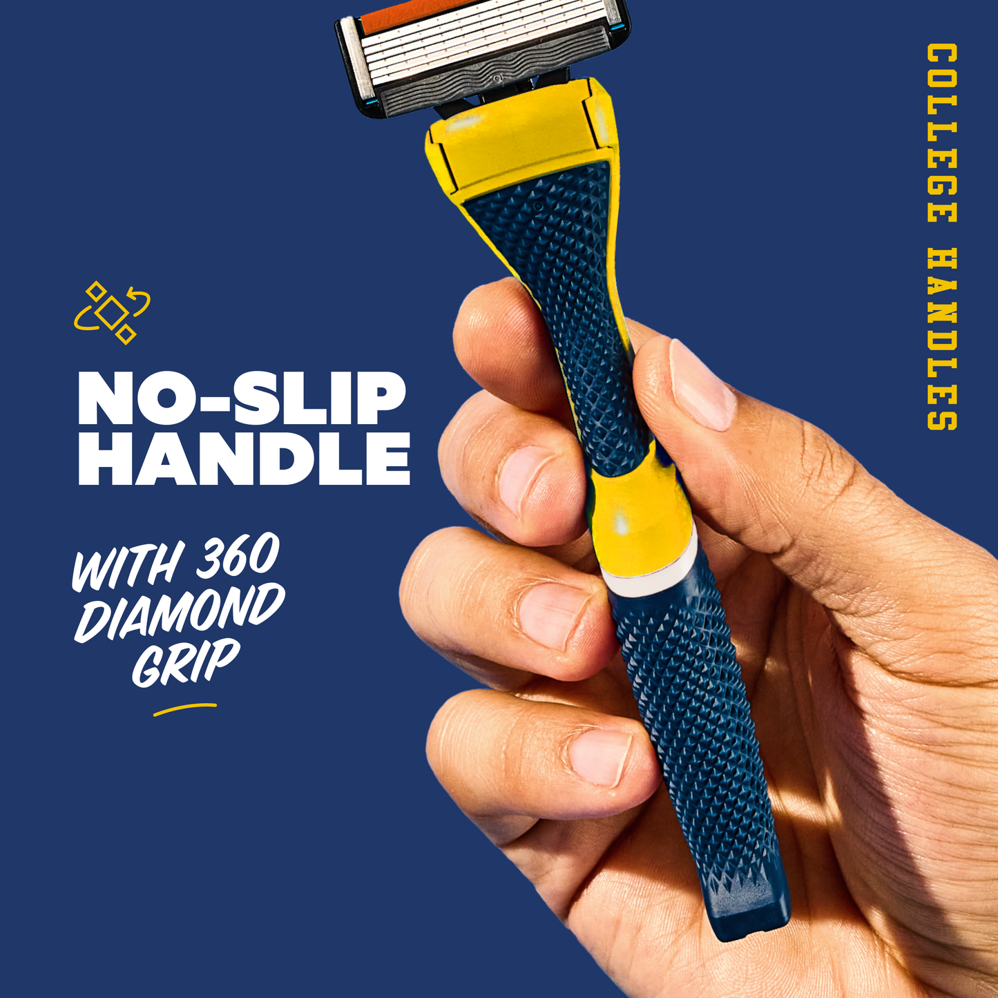 University of Michigan Diamond Grip Handle