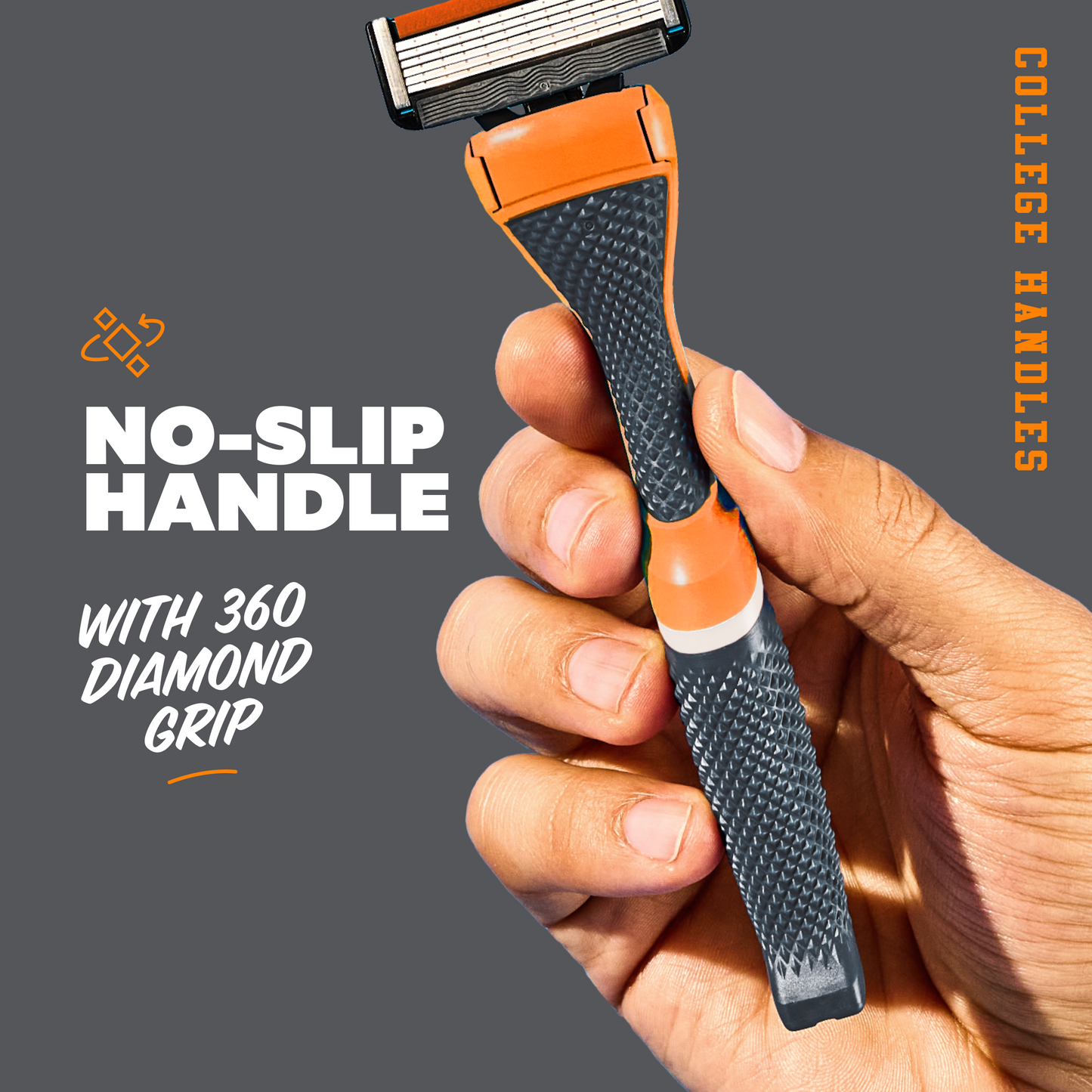 University of Tennessee Diamond Grip Handle
