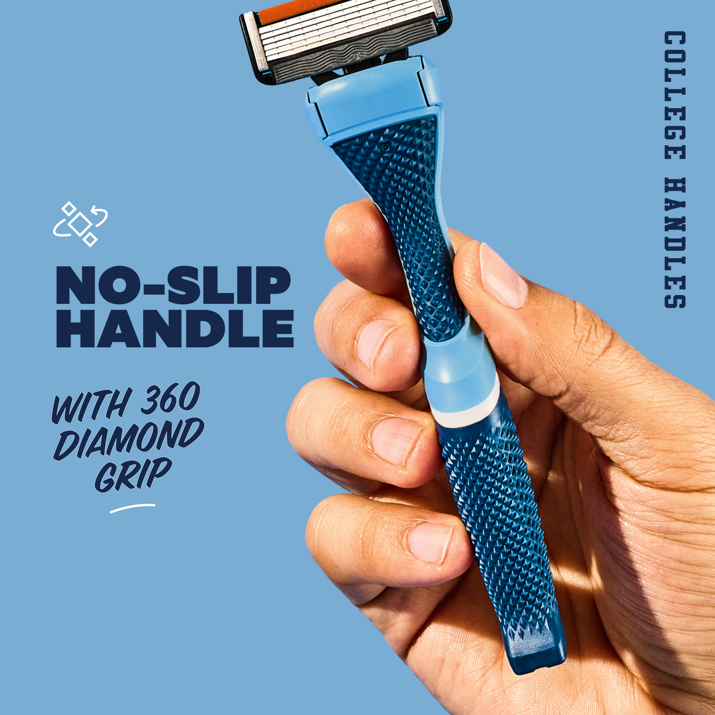University of North Carolina Diamond Grip Handle