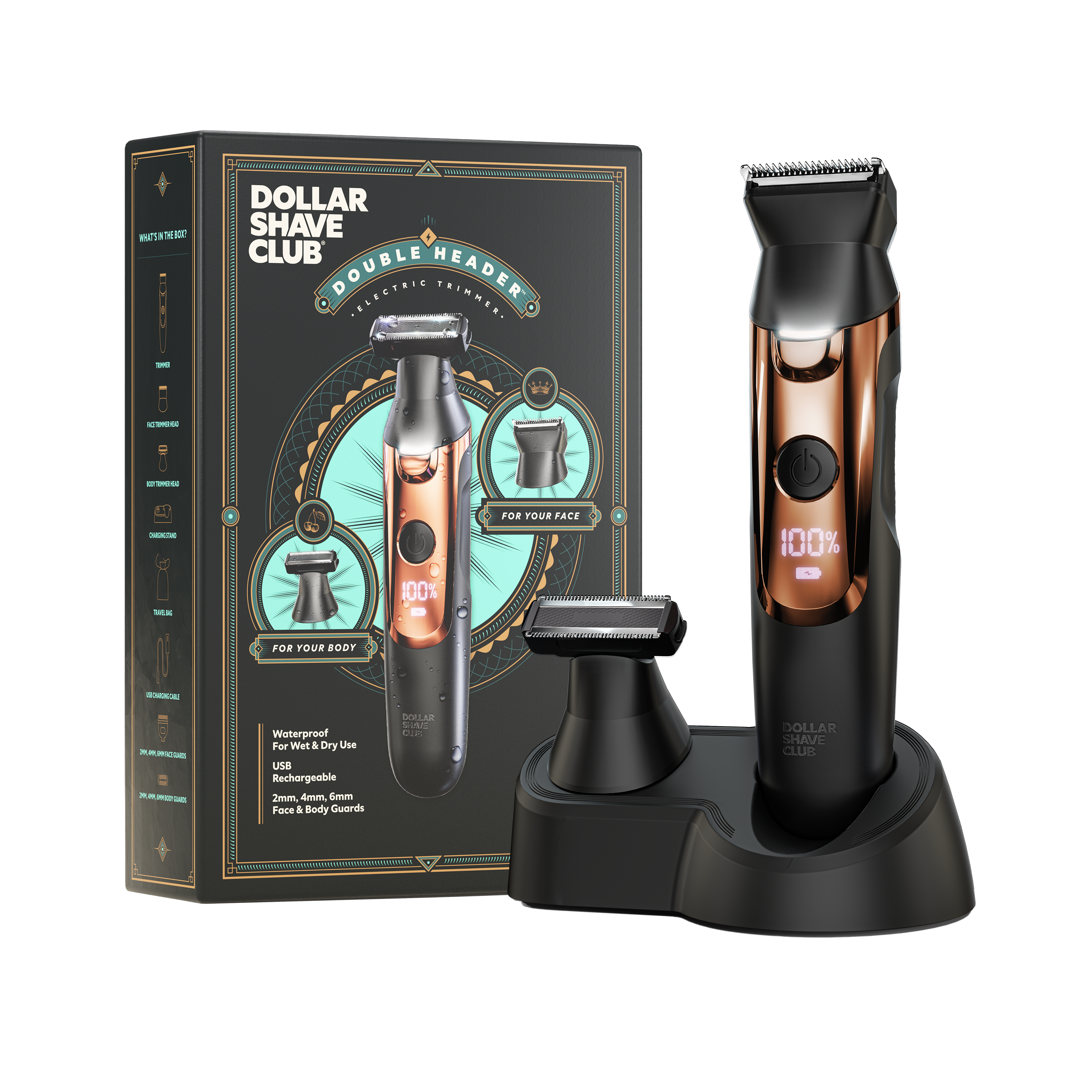 Double Header Electric Trimmer