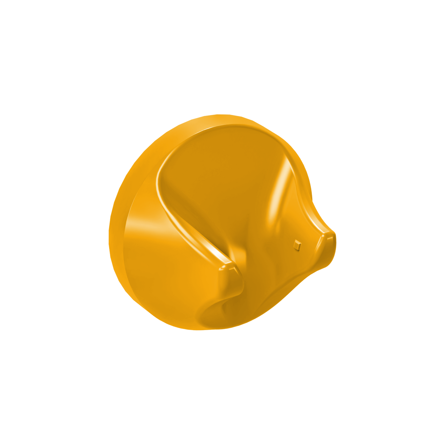 Yellow razor hook side