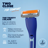 THE TRUSTY 2 BLADE RAZOR