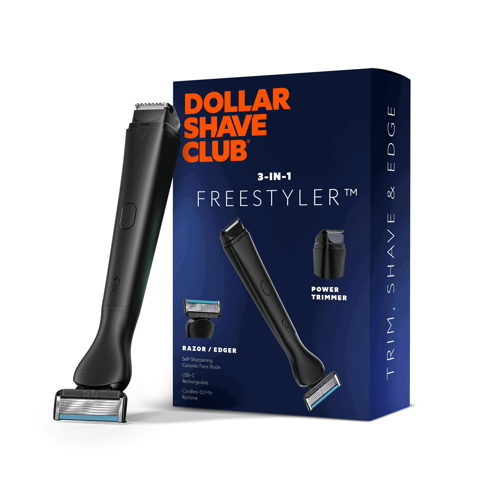 3-in-1 Freestyler Electric Trimmer/Razor