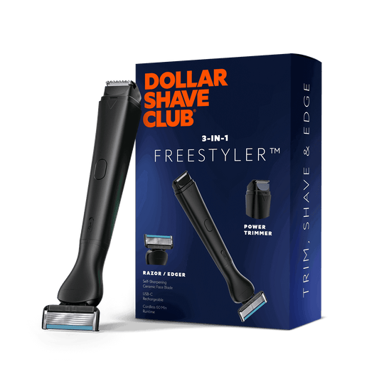 3-in-1 Freestyler Electric Trimmer/Razor