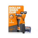 Dollar Shave Club razor with packaging featuring University of Tennessee branding on a white background