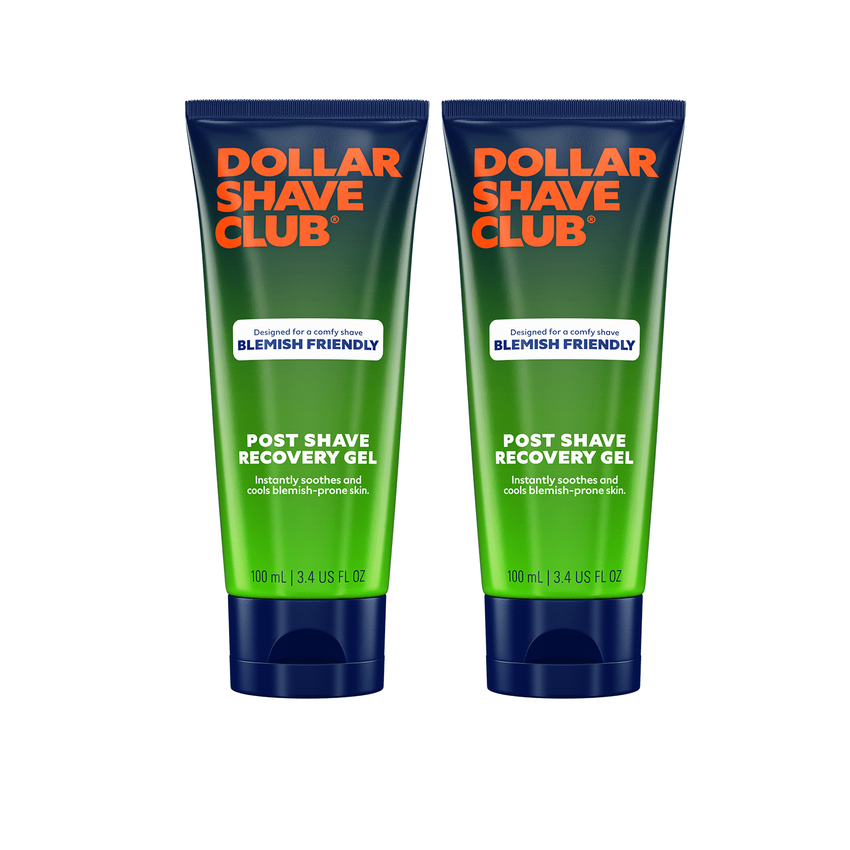 3.4 oz Post Shave Recovery Gel 2 Pack