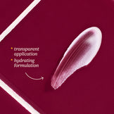 Shave Butter smear with text on a red background