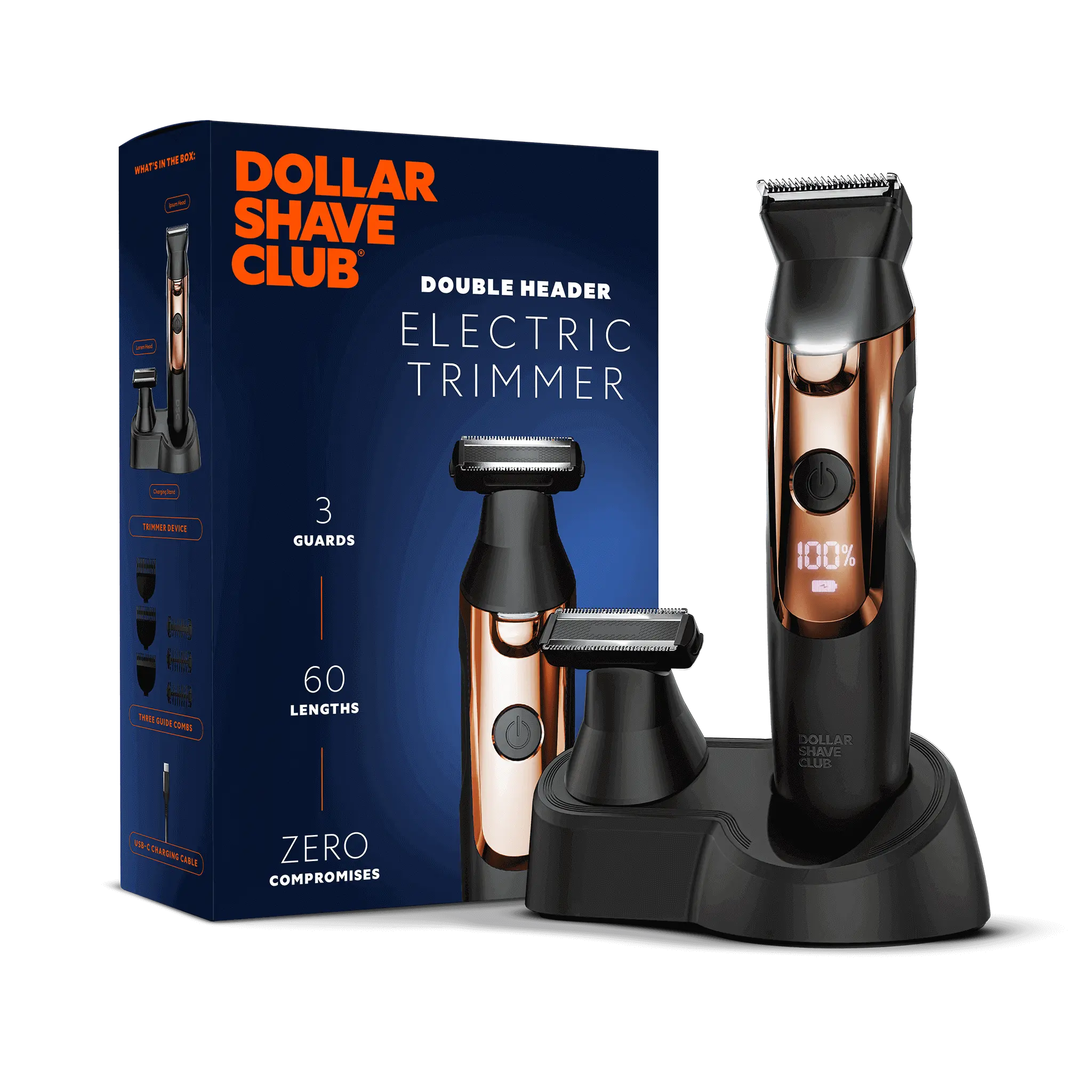 Double Header Electric Trimmer