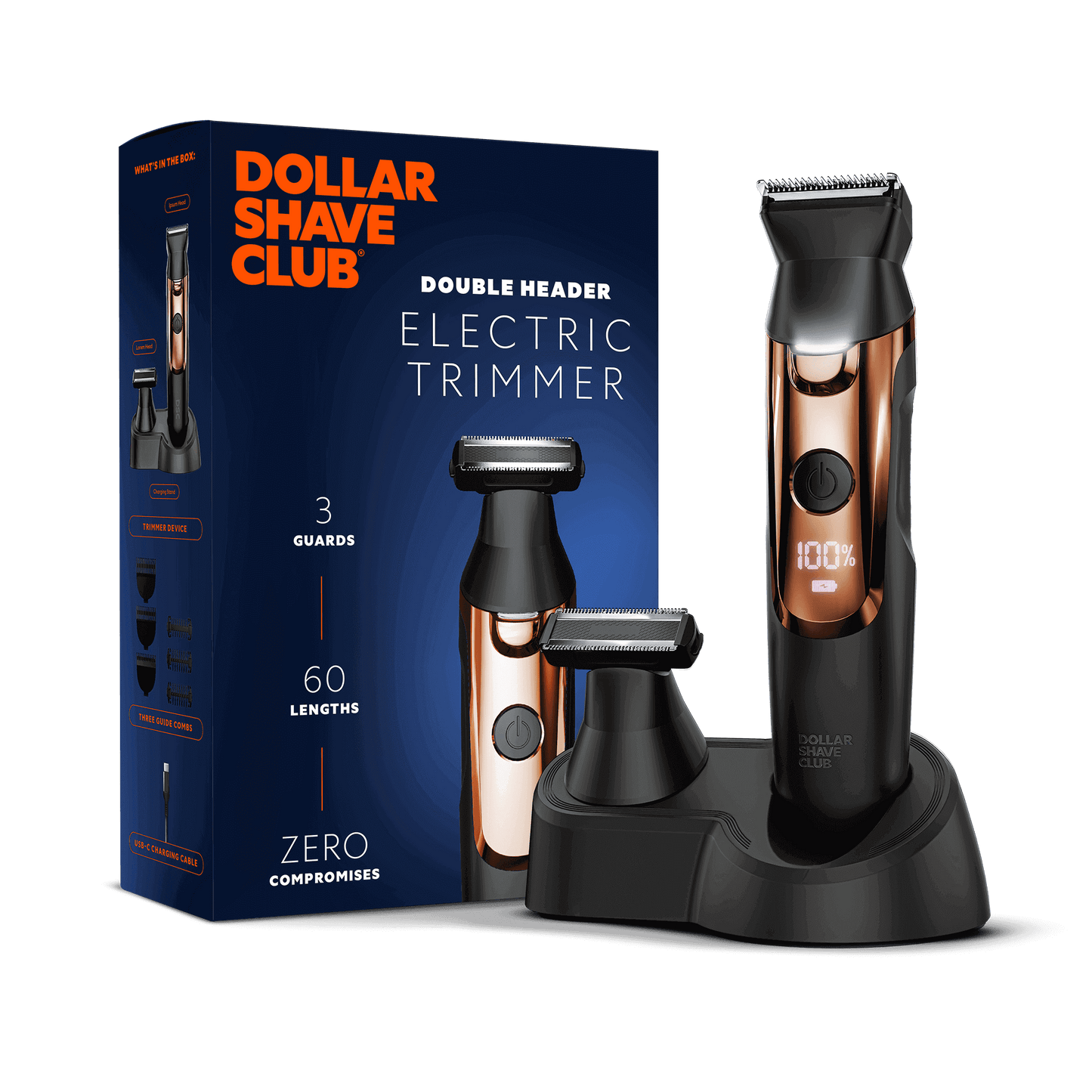 Double Header Electric Trimmer