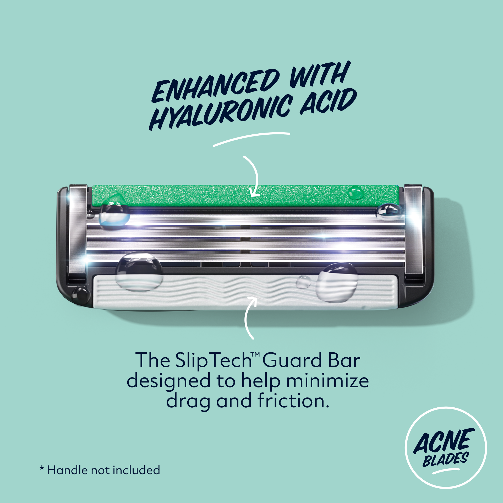 Acne Friendly Razor Blade
