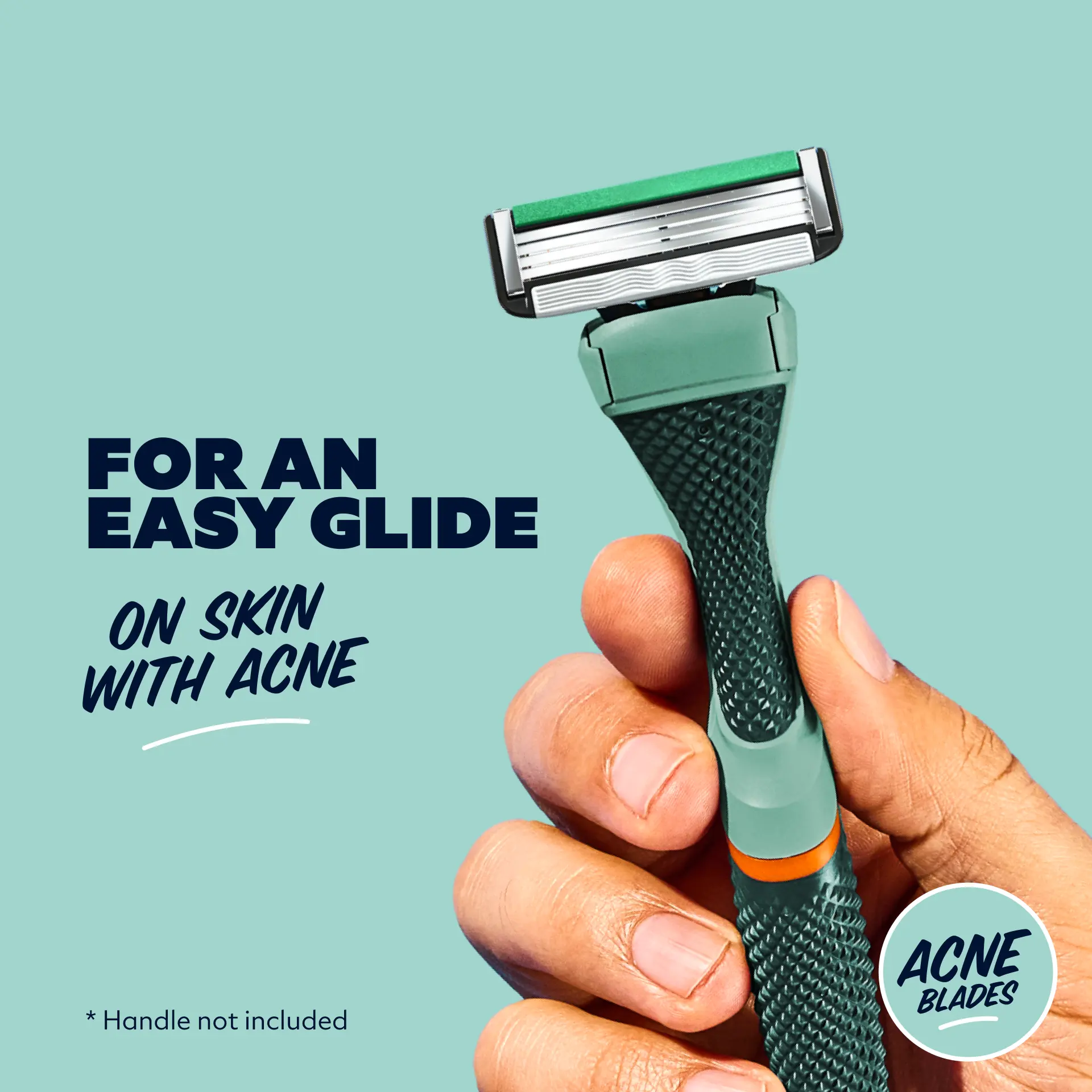 Acne Friendly Razor Blade