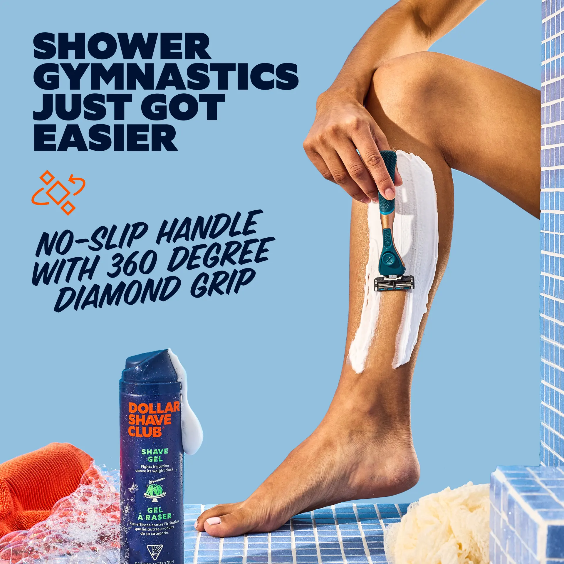 Club Series Body Shaver Handle