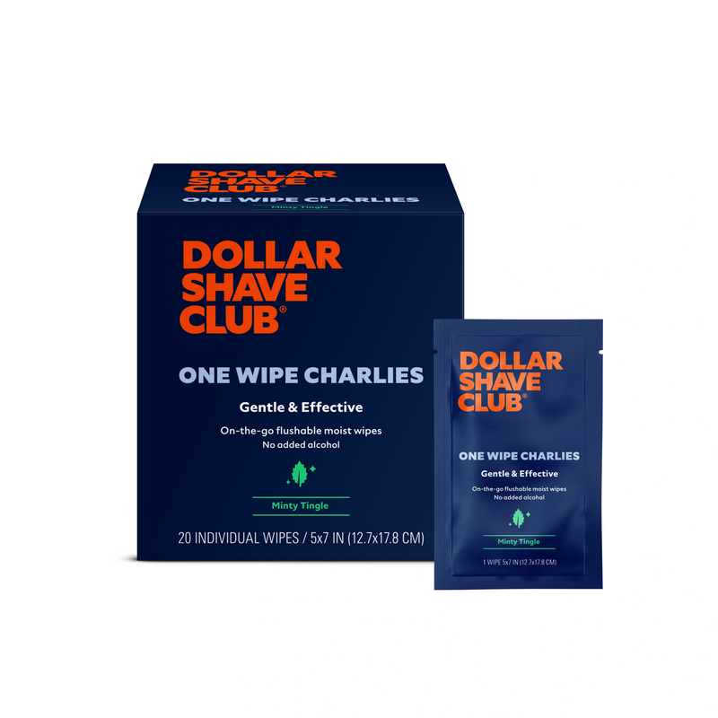 One Wipe Charlies Butt Wipes – Dollar Shave Club