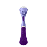 Womens Wavy Grip Handle Purple Front