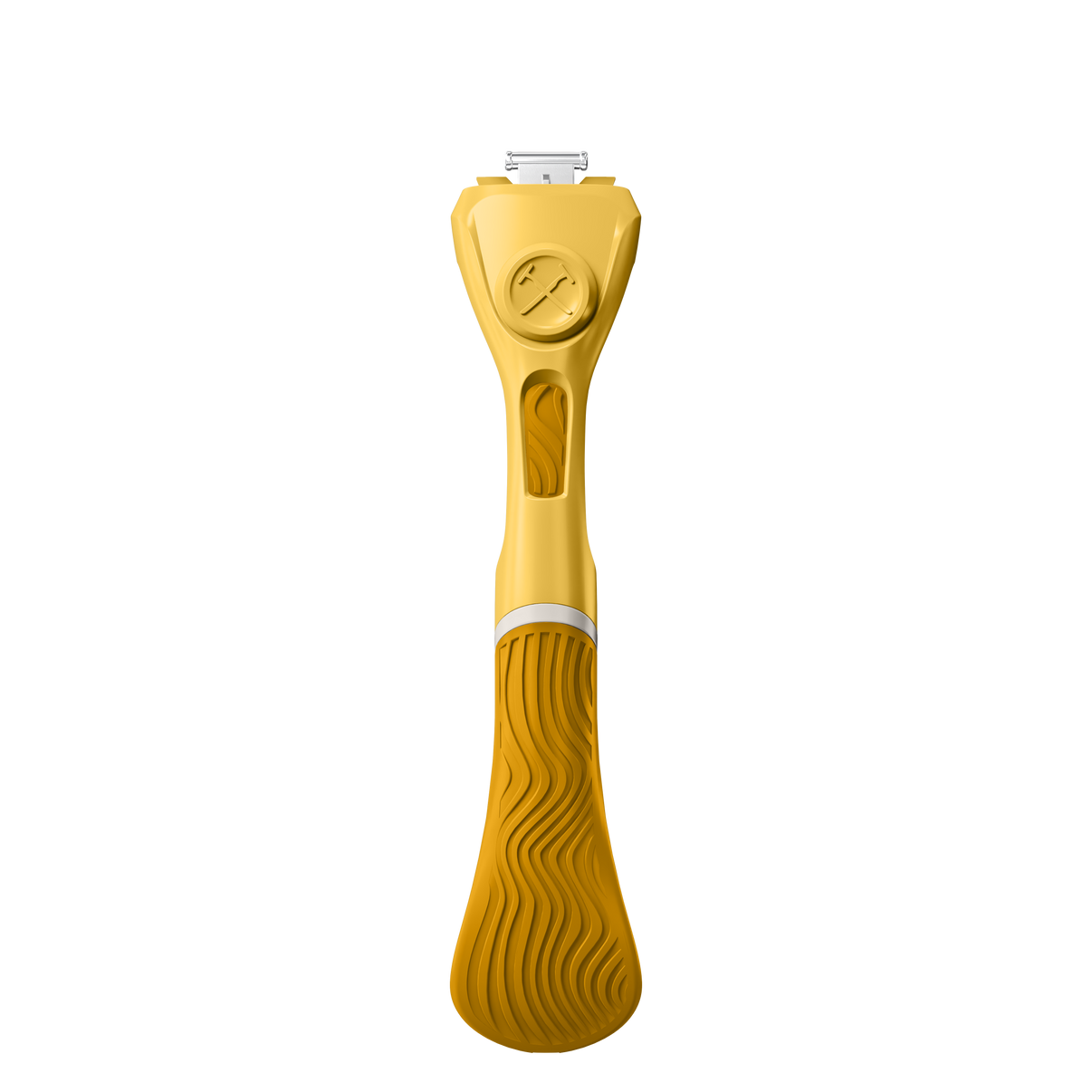 Womens Wavy Grip Handle Yellow Front