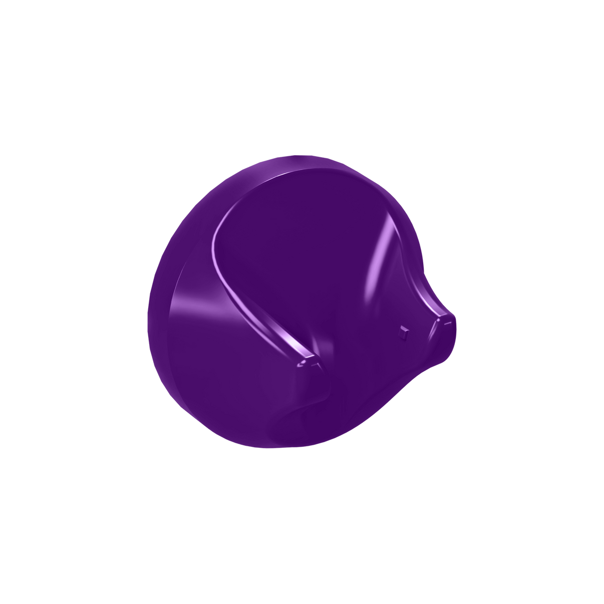 Purple razor hook side