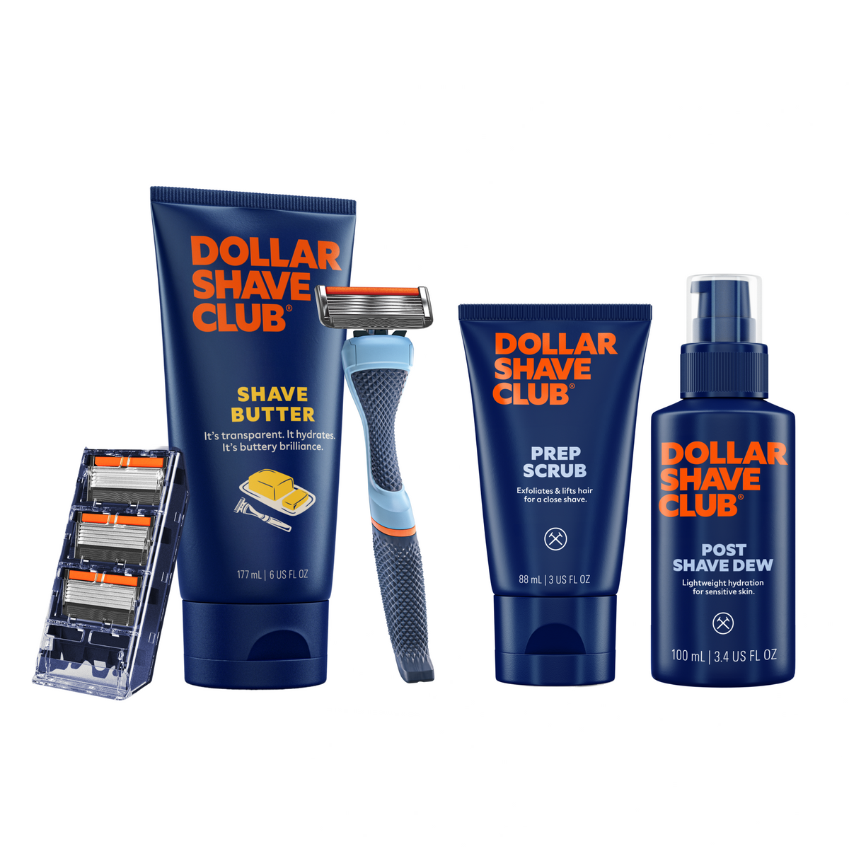 The Full Ritual Shave Set - Blue