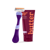 No Frills bundle with Shave Butter, Wavy Grip Handle, and 6 Blade
