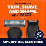 3-in-1 Freestyler Electric Trimmer/Razor