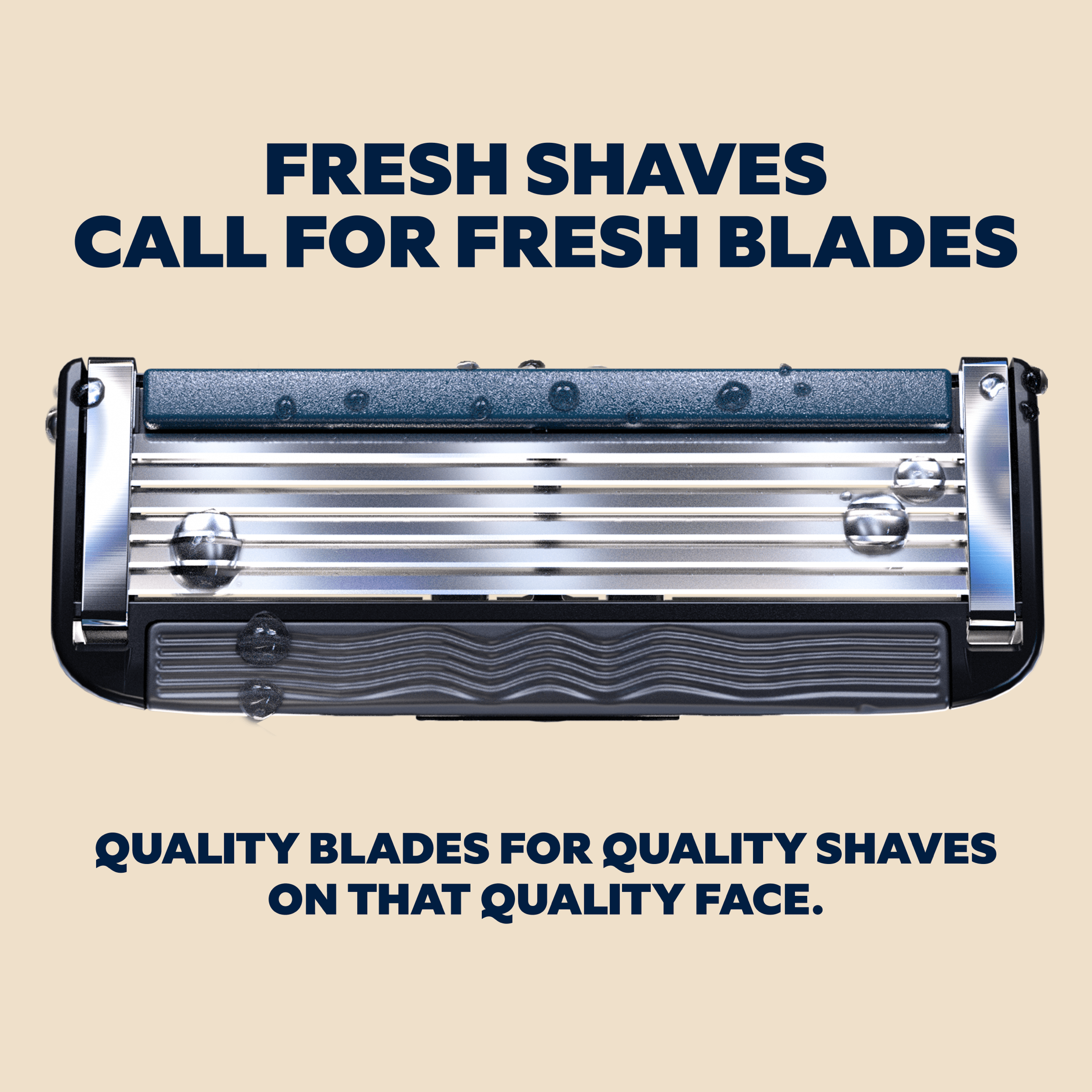 Dollar Shave Club Club Series Six blade razor benefits include precision trimmer bar, stainless steel blades, and moisturizing lube strip.