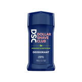 Dollar Shave Club Deodorant Bergamot White Musk against blank backdrop.