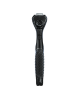 Dollar Shave Club Diamond Grip Handle Black product image with blank backdrop.