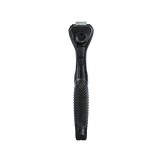 Dollar Shave Club Diamond Grip Handle Black product image with blank backdrop.