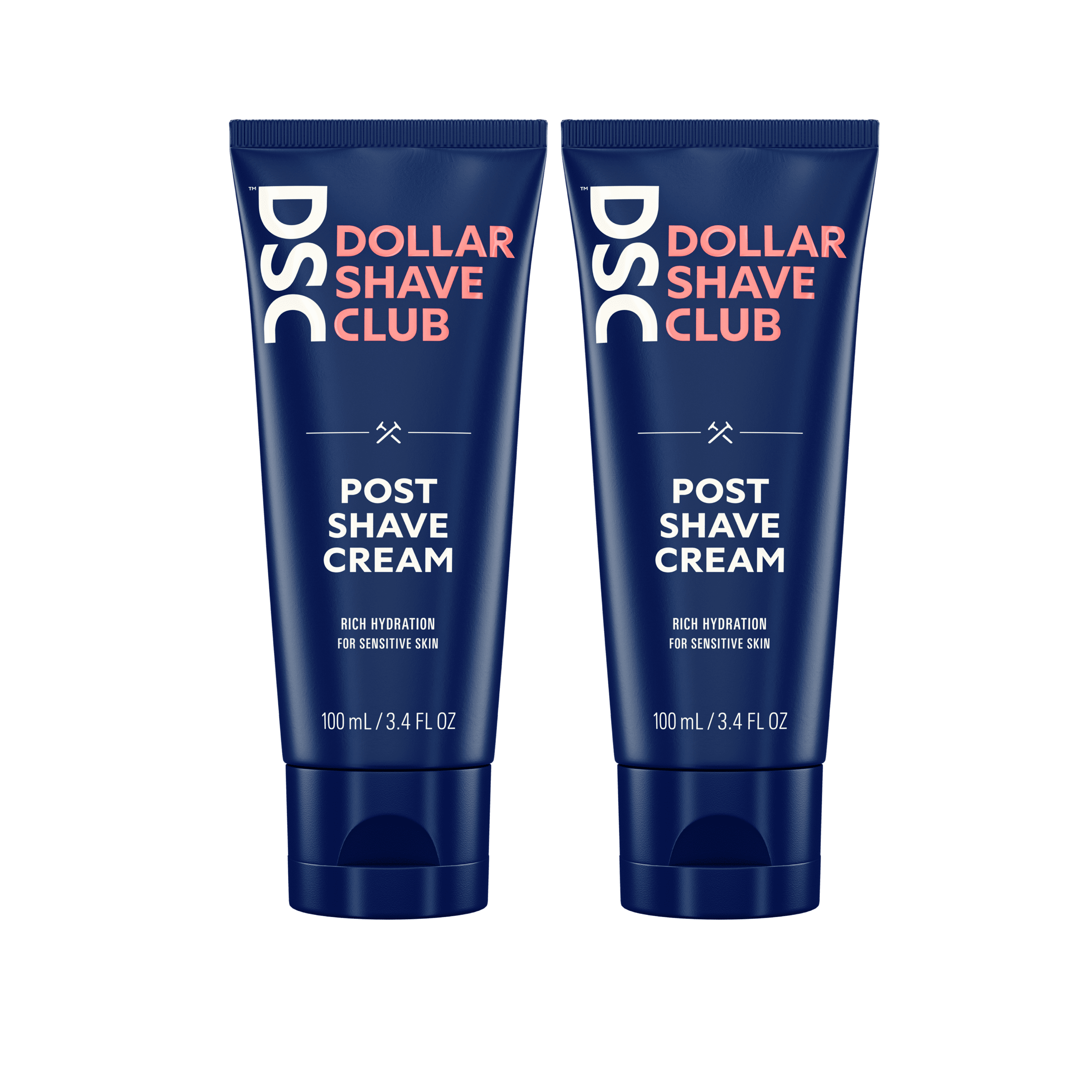 3.4 oz Post Shave Cream 2 Pack