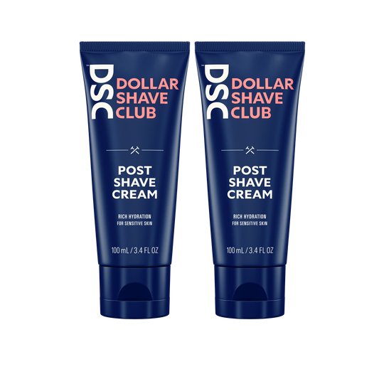 3.4 oz Post Shave Cream 2 Pack