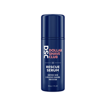 Dollar Shave Club Rescue Serum product image against blank backdrop.